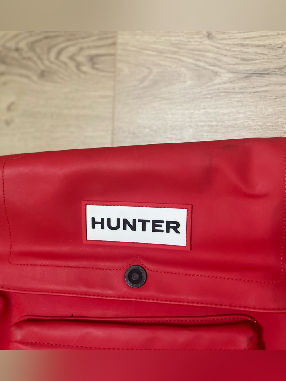 Hunter x Target Red Backpack with Front Pocket - Picture 7 of 8